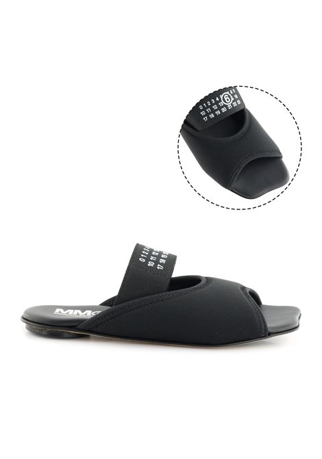 Sandali con fascia logo MM6 KIDS MAISON MARGIELA | 823852